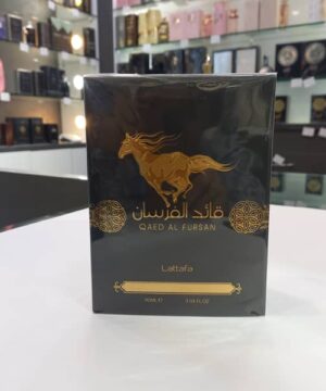 عطر ادکلن قائد الفرسان زنانه مردانه مشکی لطافه